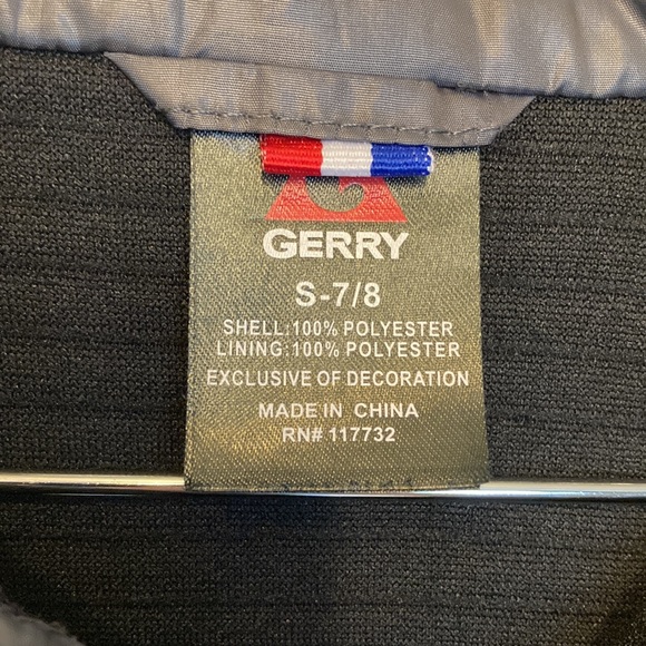 Gerry Black hooded jacket size S 7/8 - Picture 2 of 4